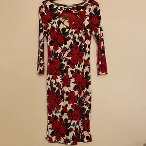 Jules Reid Floral Midi Dress